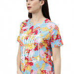 Women's Cotton Regular Fit Printed T-Shirt