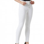 Women's White Skinny Fit